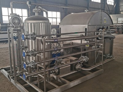 Foldende bælte vakuumfilteroversigt