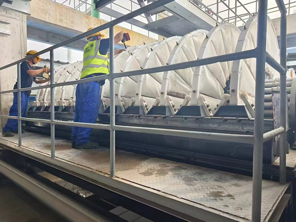 Vakuum diskfilter Vakuum diskfilter