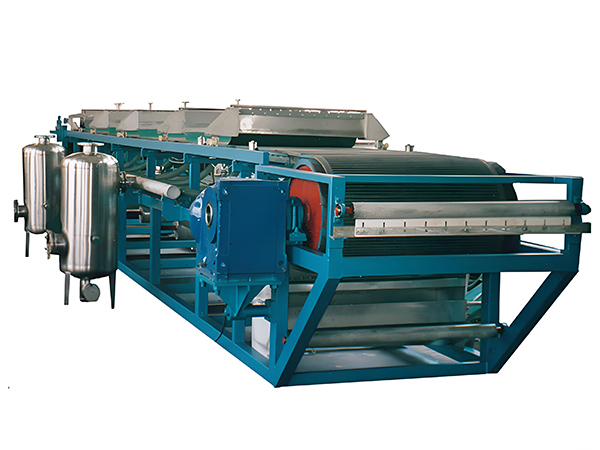 Horisontalt bælte filter