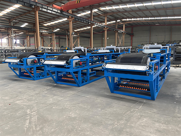 Horisontalt bælte filter