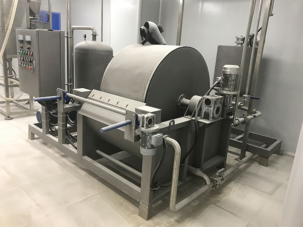 Små Rotary Trommel Filter