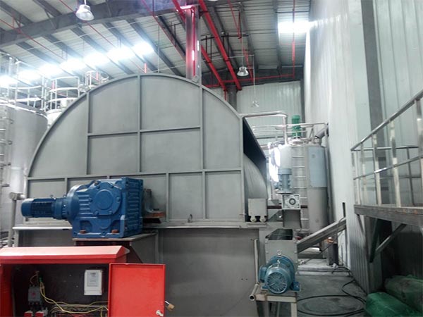 Behandling af spildevand filter