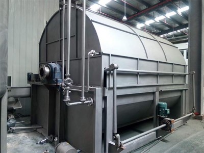 Præcoat udledning Rotary vacuum drum filter