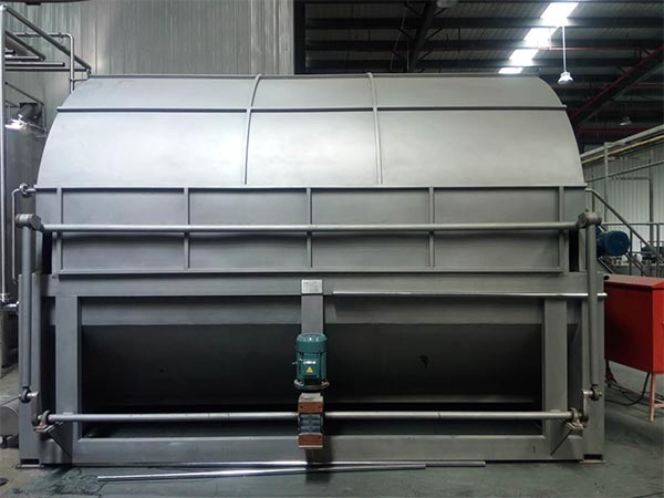 Præcoat udledning Rotary vacuum drum filter