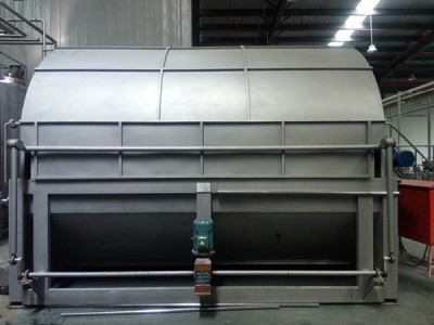 Kemisk vakuumtrommel filter